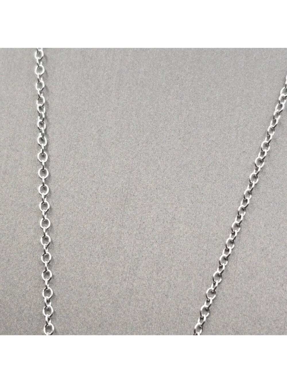 Sterling Silver Mother Daughter Heart Pendant Necklace Open Work Signed LA 925 - Picture 9 of 11